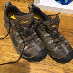 Keen steel toe utility work boot